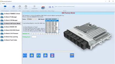 Reading ISN From DME/DDE in Factory Mode